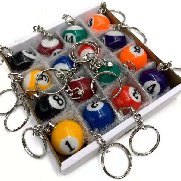 25mm lucky differet color billiard keychain gifts table no 8 black ball key rings snooker cue accessories 230206
25mm lucky differet color billiard keychain gifts table no 8 black ball key rings snooker cue accessories 230206