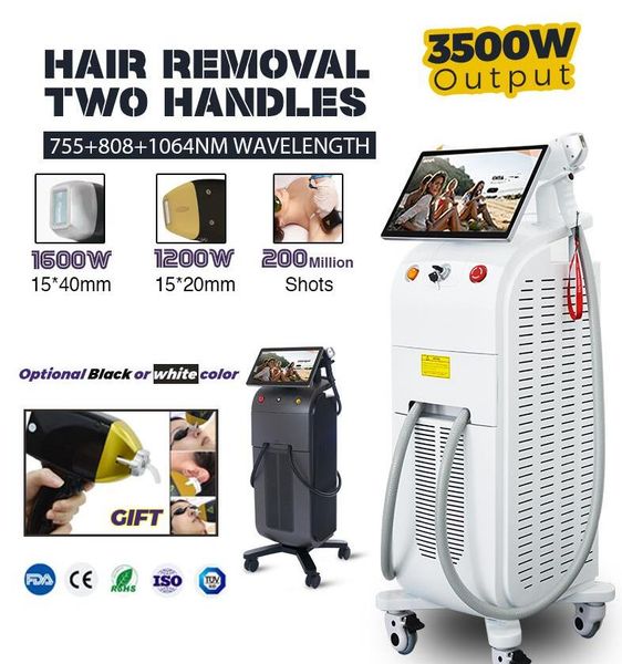 painless 808 diode laser permanent hair removal skin whitening laser 3 wavelength 808nm 755nm 1064nm with 3500 watts ice cooling system dire, Black
painless 808 diode laser permanent hair removal skin whitening laser 3 wavelength 808nm 755nm 1064nm with 3500 watts ice cooling system dire, Black