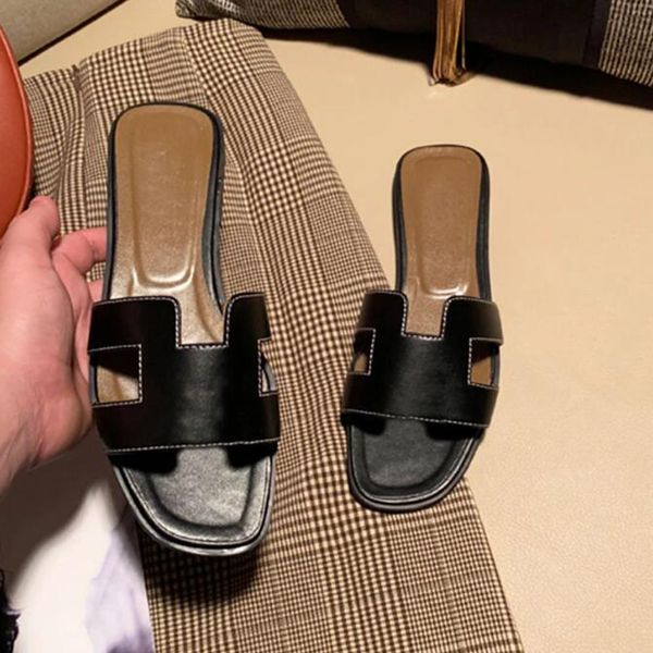 oran sandal luxury designer slippers beach classic flat woman summer lady leather l bath fashion oran sandal women shoes large size, Black
oran sandal luxury designer slippers beach classic flat woman summer lady leather l bath fashion oran sandal women shoes large size, Black