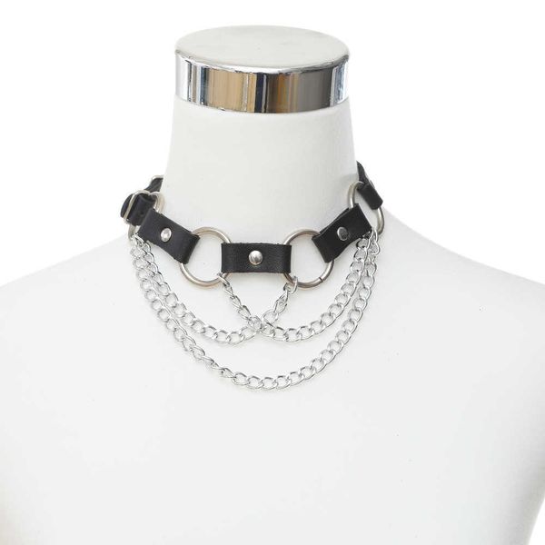 pendant necklaces punk chain leather goth choker harajuku collar women girls kawaii emo witch gothic necklace fetsival jewelry 0206, Silver
pendant necklaces punk chain leather goth choker harajuku collar women girls kawaii emo witch gothic necklace fetsival jewelry 0206, Silver