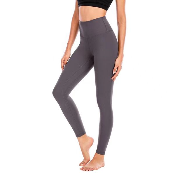women's gym clothes yoga pants nude high waist running fitness sport leggings tight workout trouses odr, Black
women's gym clothes yoga pants nude high waist running fitness sport leggings tight workout trouses odr, Black