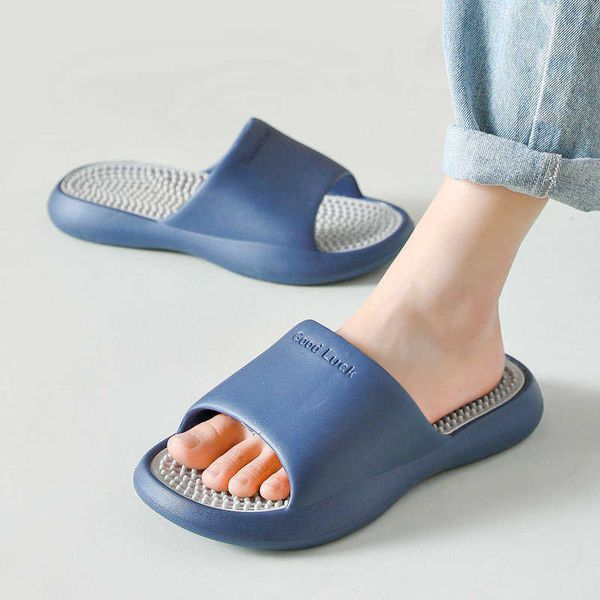 slippers man massage slippers outdoor beach flat non-slip women slides indoor bathroom couple sandals summer concise female shoes 2022 g2302, Black
slippers man massage slippers outdoor beach flat non-slip women slides indoor bathroom couple sandals summer concise female shoes 2022 g2302, Black