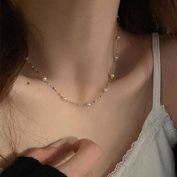 pendant necklaces sparkling pearl clavicle chain necklace jewelry for women couples new fashion elegant birthday party accessories 0206, Silver
pendant necklaces sparkling pearl clavicle chain necklace jewelry for women couples new fashion elegant birthday party accessories 0206, Silver