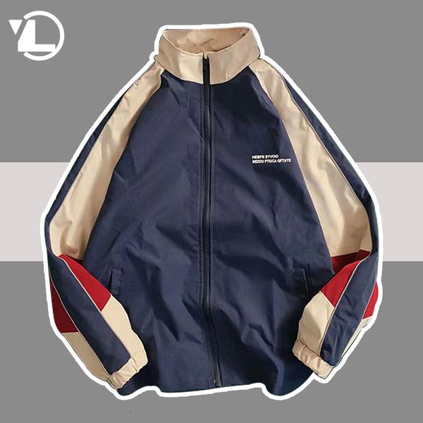 men's jackets hip hop varsity jacket men women spring autumn patchwork color block windbreaker coats mens fashion loose thin college ja, Black;brown
men's jackets hip hop varsity jacket men women spring autumn patchwork color block windbreaker coats mens fashion loose thin college ja, Black;brown