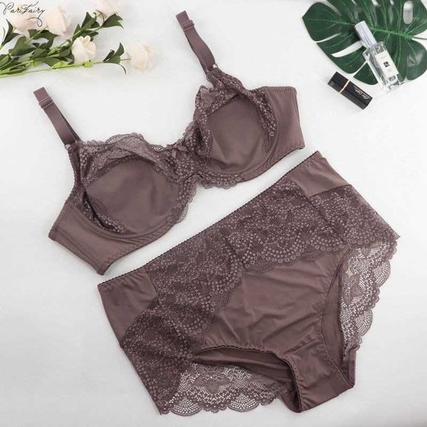 set parifairy floral lace ultra thin bra and panties large size underwear lingerie women brassieres d cup 38-48 xl-6xl y2302, Red;black
set parifairy floral lace ultra thin bra and panties large size underwear lingerie women brassieres d cup 38-48 xl-6xl y2302, Red;black