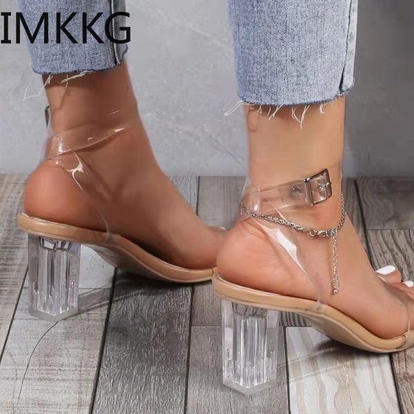 sandals women pvc jelly crystal heel transparent sandals women clear high heels summer sandalias pumps shoes zapatillas mujer 230206, Black
sandals women pvc jelly crystal heel transparent sandals women clear high heels summer sandalias pumps shoes zapatillas mujer 230206, Black