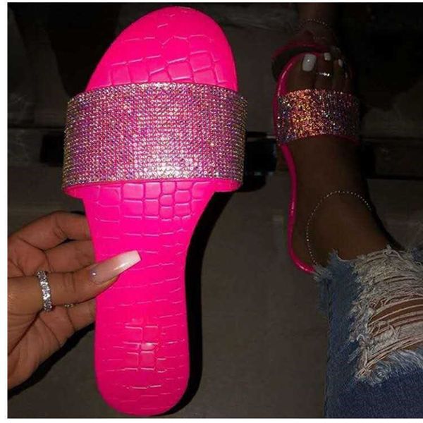 slippers one pcs women slippers crystal flat shoes large size slides women slipper bling jelly slippers g230206, Black
slippers one pcs women slippers crystal flat shoes large size slides women slipper bling jelly slippers g230206, Black