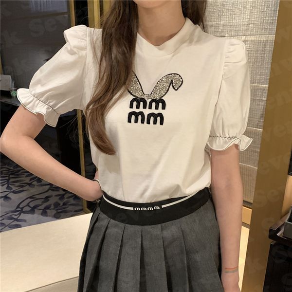 womens designer t shirts tees clothes short sleeve fashion pullover sweet girls puff sleeve tshirts, White
womens designer t shirts tees clothes short sleeve fashion pullover sweet girls puff sleeve tshirts, White