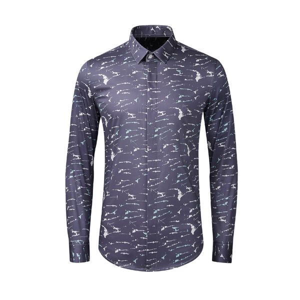 100% pure cotton shirt men casual slim long sleeve male dress shirts luxury design printed chemise homme plus size 4xl camisas, White;black
100% pure cotton shirt men casual slim long sleeve male dress shirts luxury design printed chemise homme plus size 4xl camisas, White;black