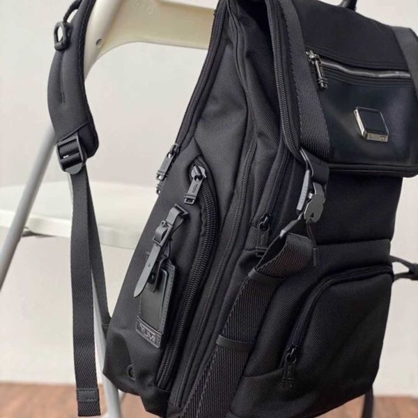 new business tumi 17-inch bag large capacity leisure men's backpack ballistic nylon fashion computer black backpack 0206 c9dy
new business tumi 17-inch bag large capacity leisure men's backpack ballistic nylon fashion computer black backpack 0206 c9dy