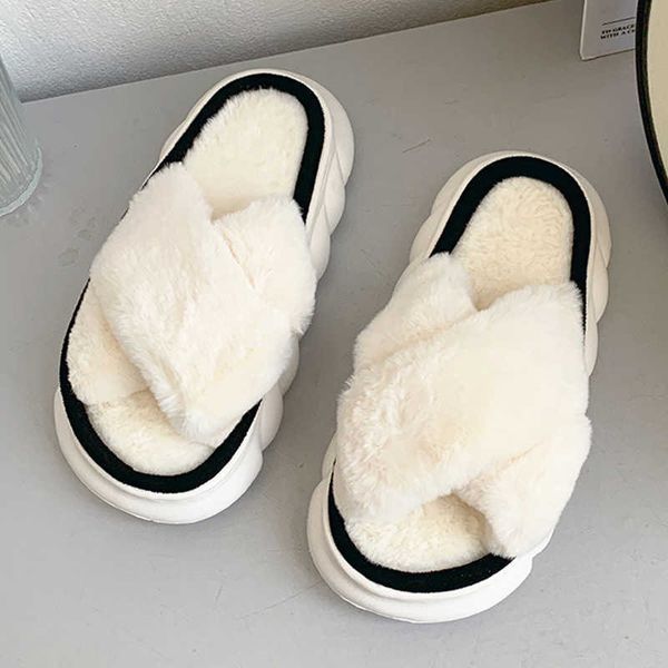 slippers winter women house cross fluffy fur home slippers thick sole warm floor shoes plush cotton indoor woman furry ladies flip flops g23, Black
slippers winter women house cross fluffy fur home slippers thick sole warm floor shoes plush cotton indoor woman furry ladies flip flops g23, Black