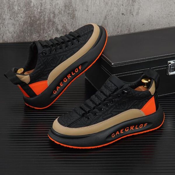 r men shoes platform sneakers casual increase breathable loafers flat heel comfort party shoes round toe plus size 38~43, Black
r men shoes platform sneakers casual increase breathable loafers flat heel comfort party shoes round toe plus size 38~43, Black