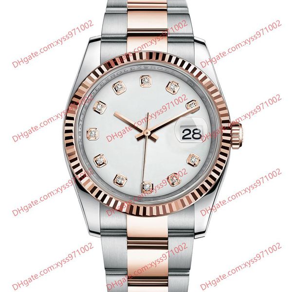 high-quality watch 2813 automatic men's watch 116231 36mm white dial 18k rose gold stainless steel wristwatch 116238 116244 sapphire gl, Slivery;brown
high-quality watch 2813 automatic men's watch 116231 36mm white dial 18k rose gold stainless steel wristwatch 116238 116244 sapphire gl, Slivery;brown
