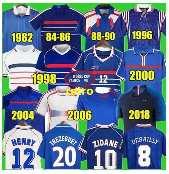 1982 1984 1988 1996 1998 retro version soccer jerseys 2010 zidane henry maillot de foot soccer shirt home away final trezeguet vieira ribery, Black;yellow
1982 1984 1988 1996 1998 retro version soccer jerseys 2010 zidane henry maillot de foot soccer shirt home away final trezeguet vieira ribery, Black;yellow