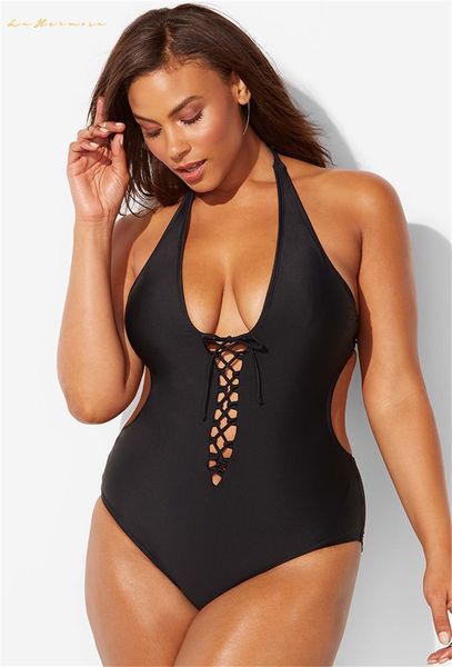 women summer one piece plus size swimwear design tie hollow out swimsuits swim swimwears solid color swimming swimwear px0630 fashion beach, Black
women summer one piece plus size swimwear design tie hollow out swimsuits swim swimwears solid color swimming swimwear px0630 fashion beach, Black