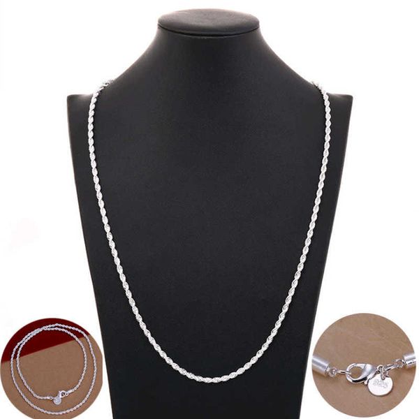 pendant necklaces 20-76cm twist necklace silver plated stamp fashion 4mm wide stackable long sweater chain necklaes for women men 2022 new 0
pendant necklaces 20-76cm twist necklace silver plated stamp fashion 4mm wide stackable long sweater chain necklaes for women men 2022 new 0