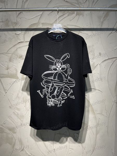 xinxinbuy men designer tee t shirt 23ss paris rabbit graffiti flower print short sleeve cotton women black white green brown xs-l, Black;brown
xinxinbuy men designer tee t shirt 23ss paris rabbit graffiti flower print short sleeve cotton women black white green brown xs-l, Black;brown