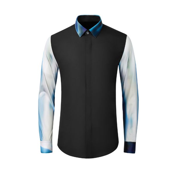 brand cotton shirt men casual slim long sleeve male dress shirts luxury patchwork chemise homme plus size 4xl camisas, White;black
brand cotton shirt men casual slim long sleeve male dress shirts luxury patchwork chemise homme plus size 4xl camisas, White;black
