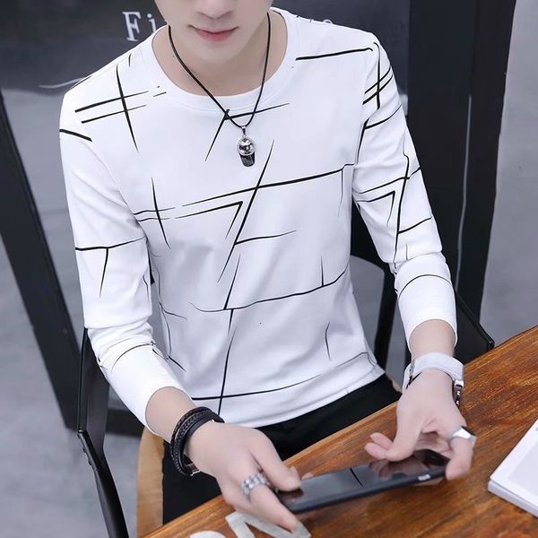 men's t-shirts t shirt men autumn winter long sleeve t-shirt stripe shirt tshirt t shirts o-neck casual black casual youth tees 230206, White;black
men's t-shirts t shirt men autumn winter long sleeve t-shirt stripe shirt tshirt t shirts o-neck casual black casual youth tees 230206, White;black