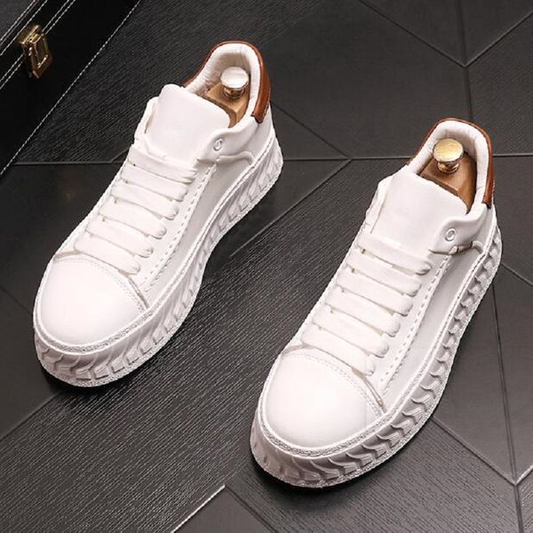 designer white causal thick bottom shoes rock classic loafers walking sneakers zapatos hombre d2a5, Black
designer white causal thick bottom shoes rock classic loafers walking sneakers zapatos hombre d2a5, Black