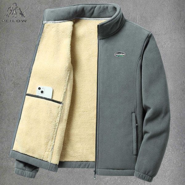 men's jackets men new 2022 autumn winter army military fleece casual streetwear lovers sweater large size outdoor hiking coats y2302, Black;brown
men's jackets men new 2022 autumn winter army military fleece casual streetwear lovers sweater large size outdoor hiking coats y2302, Black;brown