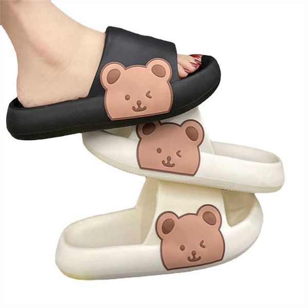 slippers cartoon bear indoor slippers lady girl summer breathable soft sandals women open toe casual slippers men fashion outdoor slides g23, Black
slippers cartoon bear indoor slippers lady girl summer breathable soft sandals women open toe casual slippers men fashion outdoor slides g23, Black