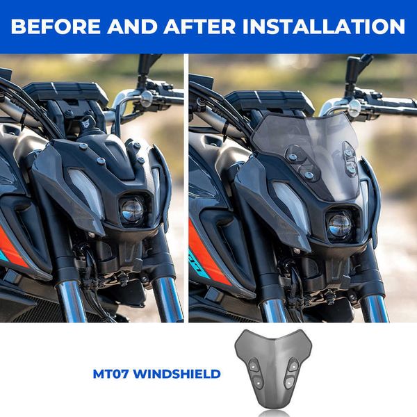 windshield windscreen air wind deflector for yamaha mt-07 mt07 mt 07 mt07 fz07 fz-07 fz 07 2021 motorcycle accessories 0203
windshield windscreen air wind deflector for yamaha mt-07 mt07 mt 07 mt07 fz07 fz-07 fz 07 2021 motorcycle accessories 0203