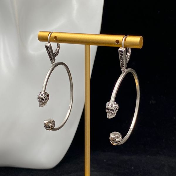 brand fashion hoop earring dangle jewelry for women anniversary gifts punk skull earrings gold skeleton vintage me7 --05 design designer jew, Silver
brand fashion hoop earring dangle jewelry for women anniversary gifts punk skull earrings gold skeleton vintage me7 --05 design designer jew, Silver