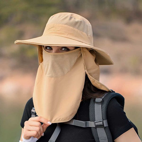 wide brim hats summer quick drying fisherman caps for women men outdoor uv protection sun witneck flap male hiking fishing bucket hat y2302, Blue;gray
wide brim hats summer quick drying fisherman caps for women men outdoor uv protection sun witneck flap male hiking fishing bucket hat y2302, Blue;gray
