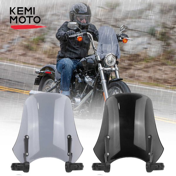 kemimoto universal motorcycle windshield windscreen airflow wind deflectors fly screen parabrisas dyna for softail 50mm fork 0203
kemimoto universal motorcycle windshield windscreen airflow wind deflectors fly screen parabrisas dyna for softail 50mm fork 0203