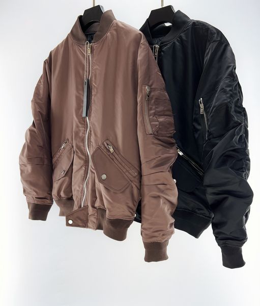2023 fall-flight men's pilot jacket black brown embroidered baseball jacket with zipper
2023 fall-flight men's pilot jacket black brown embroidered baseball jacket with zipper