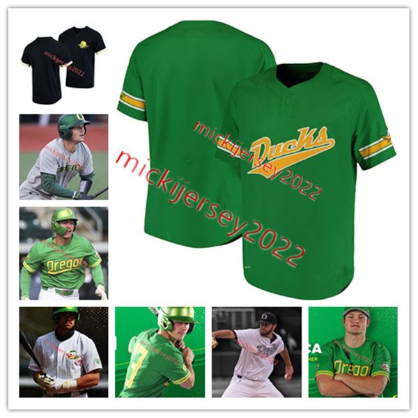 college baseball wears oregon ducks baseball jersey custom stitched mens youth stone churby tommy brandenburg andrew mosiello isaac ayon tyl, Black
college baseball wears oregon ducks baseball jersey custom stitched mens youth stone churby tommy brandenburg andrew mosiello isaac ayon tyl, Black