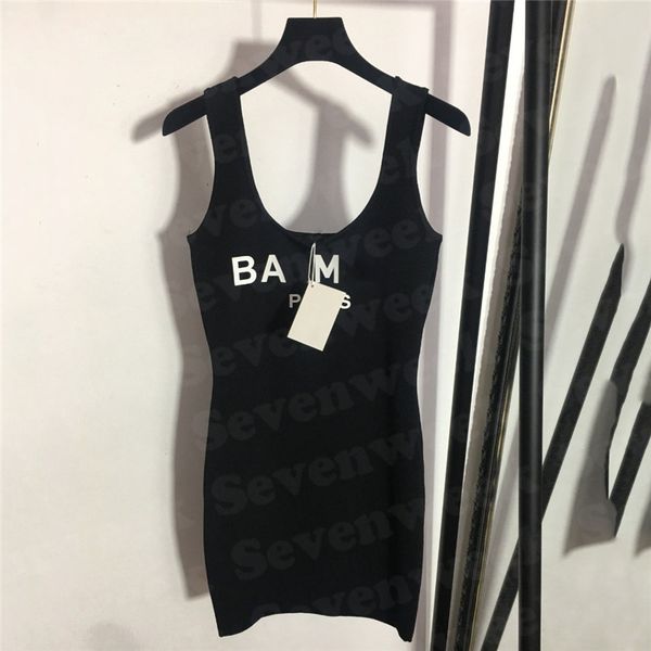 letter print womens knitted sling dresses designer summer ladies vest skirts sleeveless casual dress for party nightclub, Black;gray
letter print womens knitted sling dresses designer summer ladies vest skirts sleeveless casual dress for party nightclub, Black;gray