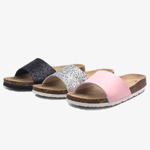 slippers cosmagic 2022 new summer bling sequin cork slipper women casual outside beach solid color flip flops slides shoe g230206, Black
slippers cosmagic 2022 new summer bling sequin cork slipper women casual outside beach solid color flip flops slides shoe g230206, Black