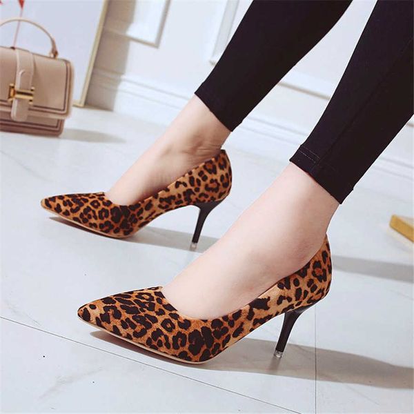 dress shoes plus size 34-44 autumn leopard women shoes high heels 8cm elegant office pumps women animal print pointed toe singles shoes g230, Black
dress shoes plus size 34-44 autumn leopard women shoes high heels 8cm elegant office pumps women animal print pointed toe singles shoes g230, Black