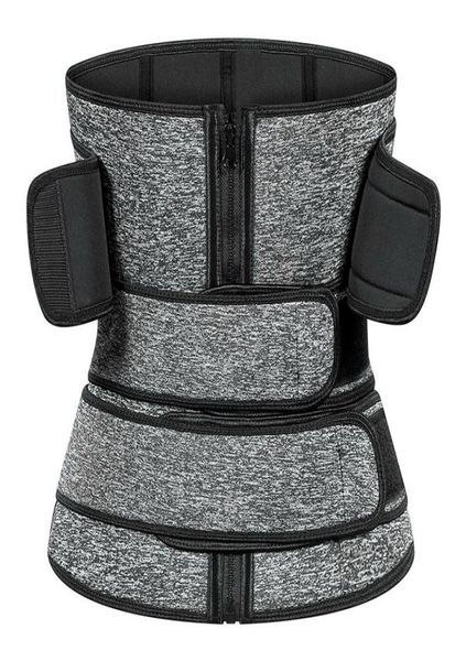 waist support trimmer trainer belly slimming belt corset sweat for weight loss fitness workout sport4247377, Black;gray
waist support trimmer trainer belly slimming belt corset sweat for weight loss fitness workout sport4247377, Black;gray
