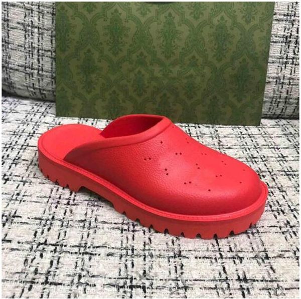new designer women sandals luxury men platform slippers hollow pattern beach shoes loafers flats slipper with box size 35-44, Black
new designer women sandals luxury men platform slippers hollow pattern beach shoes loafers flats slipper with box size 35-44, Black