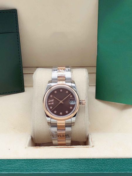automatic mechanical woman wristwatches 31mm smooth star diamond number women watches birthday party designer stainless steel dress ladies f, Slivery;golden
automatic mechanical woman wristwatches 31mm smooth star diamond number women watches birthday party designer stainless steel dress ladies f, Slivery;golden