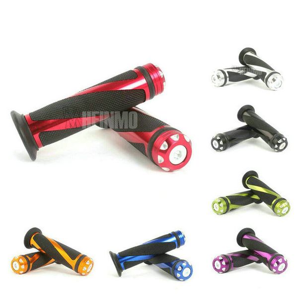 motorcycle dirt bike 7/8"handlebar bar end aluminum rubber gel hand grips black & purple
motorcycle dirt bike 7/8"handlebar bar end aluminum rubber gel hand grips black & purple