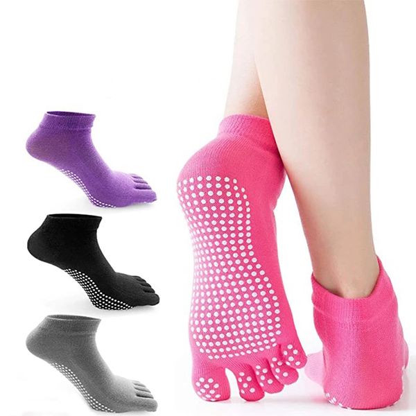 five toes sports yoga sock with non-slip rubble soles for lady pilates ballet heel dance compression socks colorful women floor socks, Black
five toes sports yoga sock with non-slip rubble soles for lady pilates ballet heel dance compression socks colorful women floor socks, Black