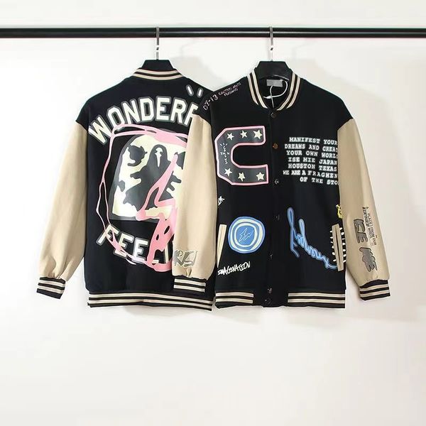 japanese bomber designer jackets for men print bolt baseball collar streetwear hip hop varsity letterman coats highstreet fitness clothing, Black;brown
japanese bomber designer jackets for men print bolt baseball collar streetwear hip hop varsity letterman coats highstreet fitness clothing, Black;brown