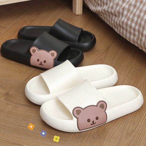 slippers cute cartoon bear women 2022 new summer indoor eva sandals female outdoor beach casual flat flip flop y2302, Black
slippers cute cartoon bear women 2022 new summer indoor eva sandals female outdoor beach casual flat flip flop y2302, Black