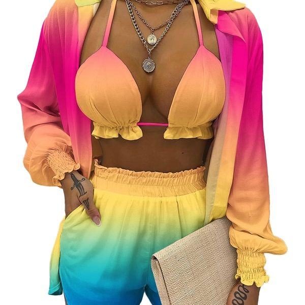 women's two piece pants luxury designer set woman matching sets elegant festival rave outfits female shorts suit holiday 230206, White
women's two piece pants luxury designer set woman matching sets elegant festival rave outfits female shorts suit holiday 230206, White