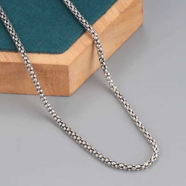 s true popcorn men women s925 sterling corn girls thai silver long chain pendant necklace jewelry 0206
s true popcorn men women s925 sterling corn girls thai silver long chain pendant necklace jewelry 0206