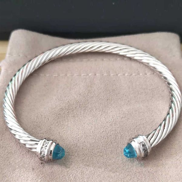 bracelets dy bracelet men women twisted wire round head fashion versatile platinum plated two-color hemp trend no box, Black
bracelets dy bracelet men women twisted wire round head fashion versatile platinum plated two-color hemp trend no box, Black