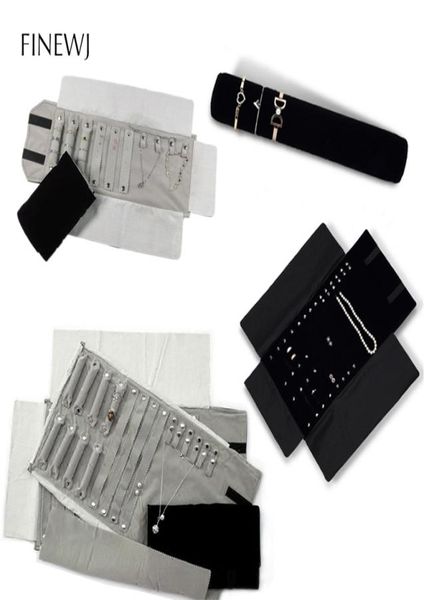 portable black velvet travel jewelry carrying case roll bag pendant necklace bracelet earrings ring storage organizer pouch 2111059837056
portable black velvet travel jewelry carrying case roll bag pendant necklace bracelet earrings ring storage organizer pouch 2111059837056