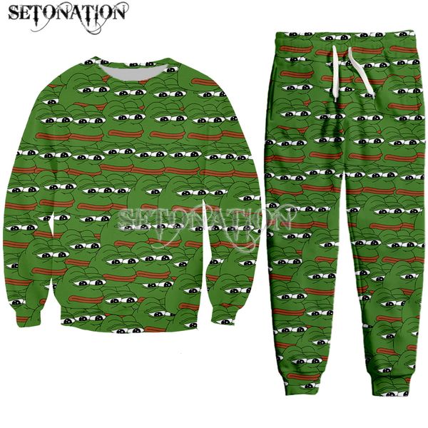 men's tracksuits frog pepe men women fashion cool 3d print hoodies sweatshirt pants tracksuit drop 230206, Gray
men's tracksuits frog pepe men women fashion cool 3d print hoodies sweatshirt pants tracksuit drop 230206, Gray