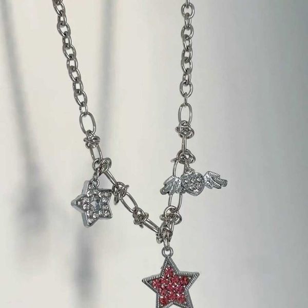 harajuku sweet cool shiny rhinestone star pentagram pendant necklaces for women y2k cute heart angel wings necklace jewelry gift 0206, Silver
harajuku sweet cool shiny rhinestone star pentagram pendant necklaces for women y2k cute heart angel wings necklace jewelry gift 0206, Silver