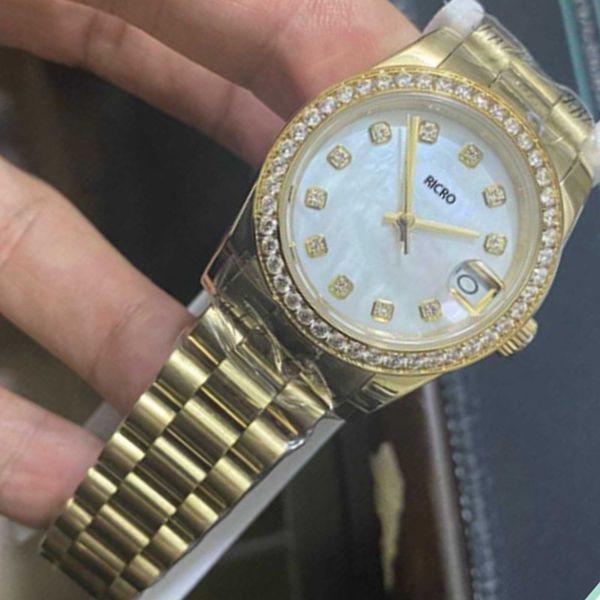 designer ladies diamonds wristwatch automatic mechanical watch 31 mm folding table buckle small round drill 316l fine steel sports watch, Slivery;golden
designer ladies diamonds wristwatch automatic mechanical watch 31 mm folding table buckle small round drill 316l fine steel sports watch, Slivery;golden