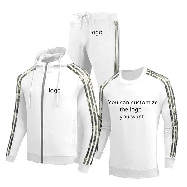 men's tracksuits spring autumn jackets any custom casual trend cotton jacket sweater pants three piece suit 230206, Gray
men's tracksuits spring autumn jackets any custom casual trend cotton jacket sweater pants three piece suit 230206, Gray